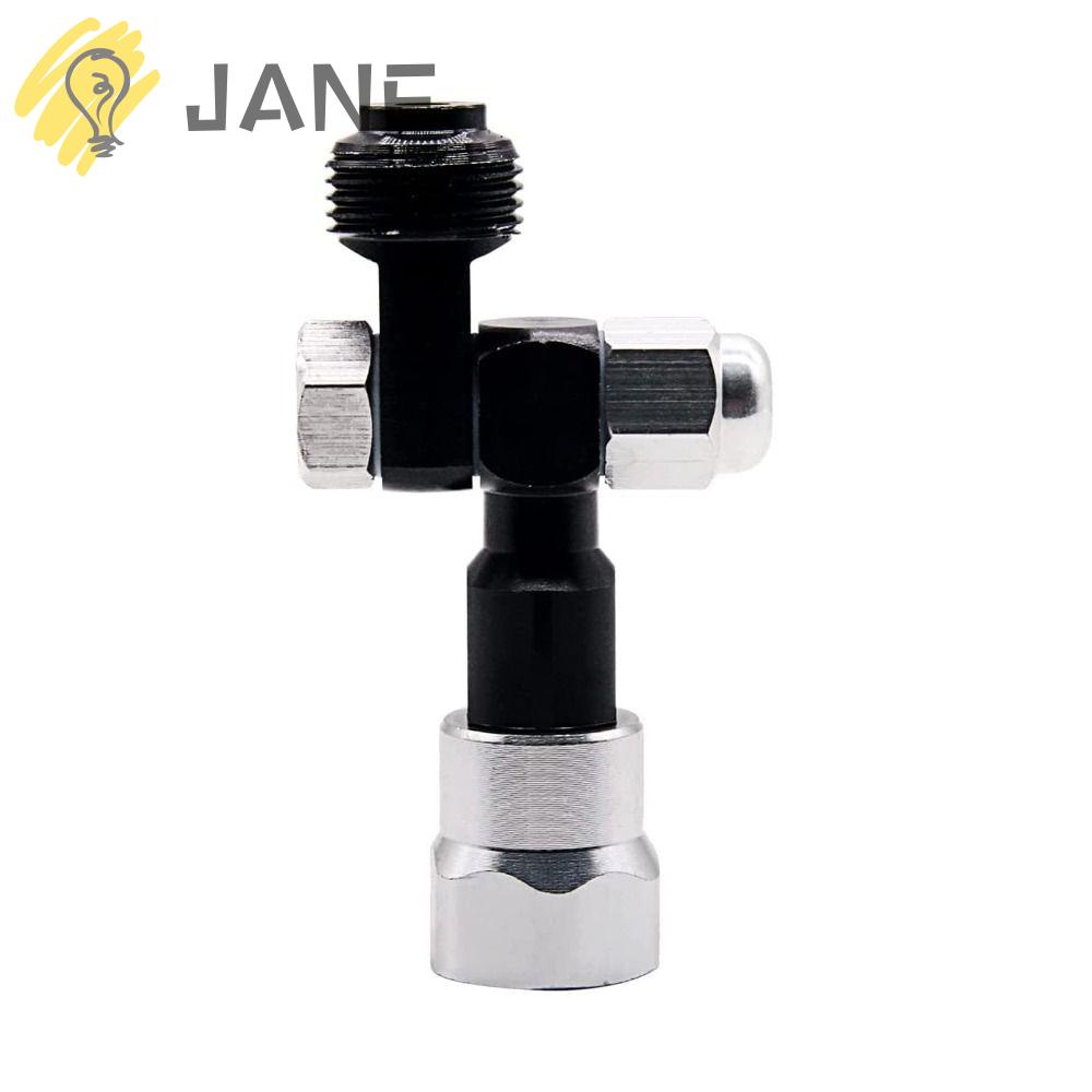 JANE Khớp Nối Chuyển Đổi Khớp Xoay Bằng Hợp Kim Màu Đen Khác Nhau Cho Súng Phun Không Khí