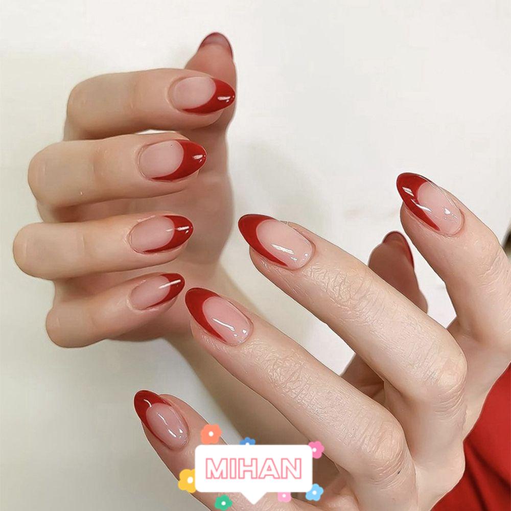 Bộ 24 Móng Tay Giả Che Phủ Toàn Diện Tháo Rời Được