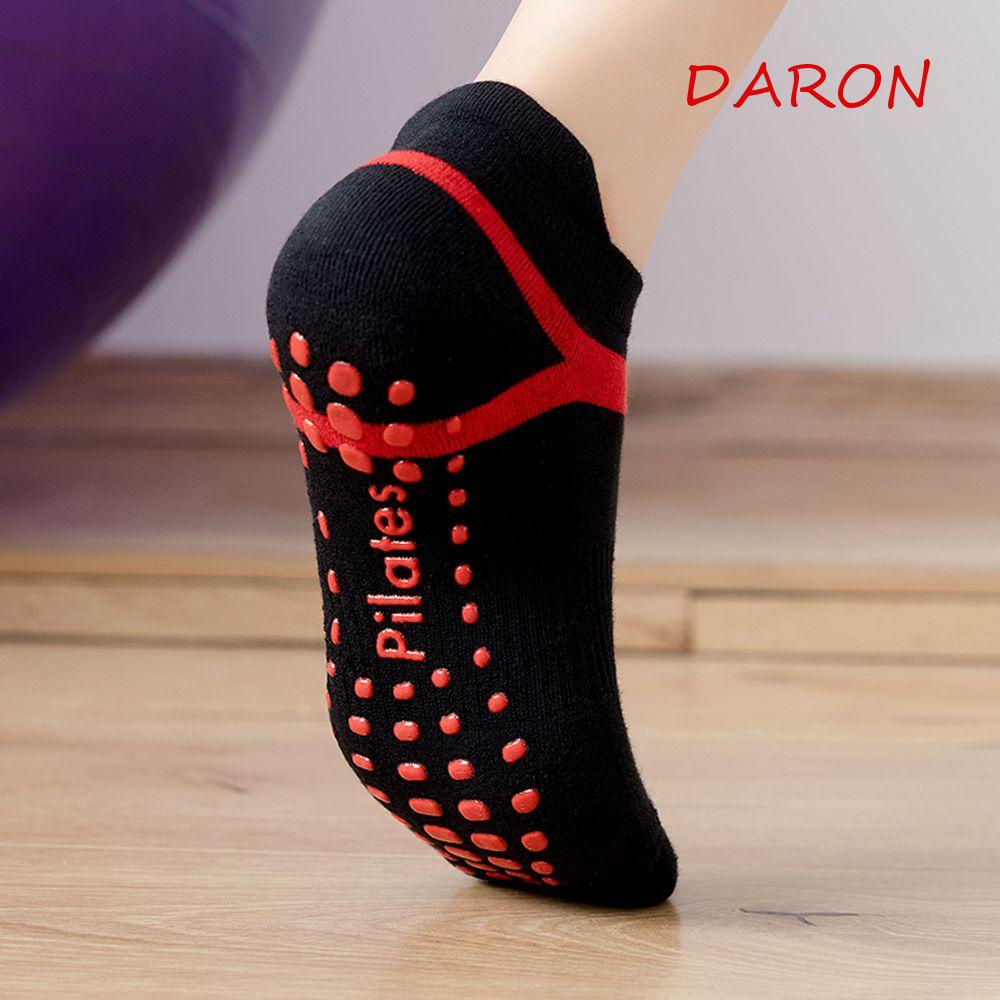 DARON 1 Đôi Vớ Múa Ballet / Tập Pilates / Yoga Vải Cotton Mềm Co Giãn Chống Trượt