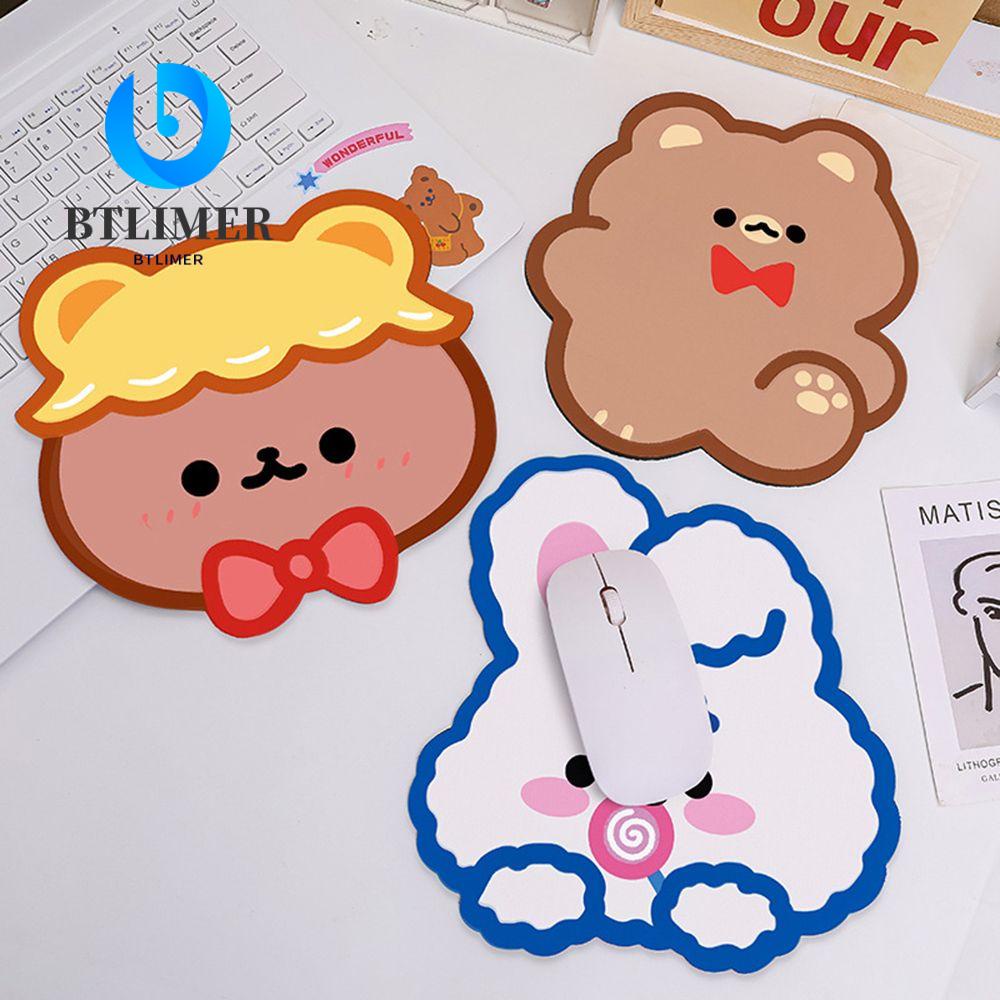 BTLIMER Miếng Lót Chuột Chống Trượt Hình Gấu Dễ Thương Cho Bé