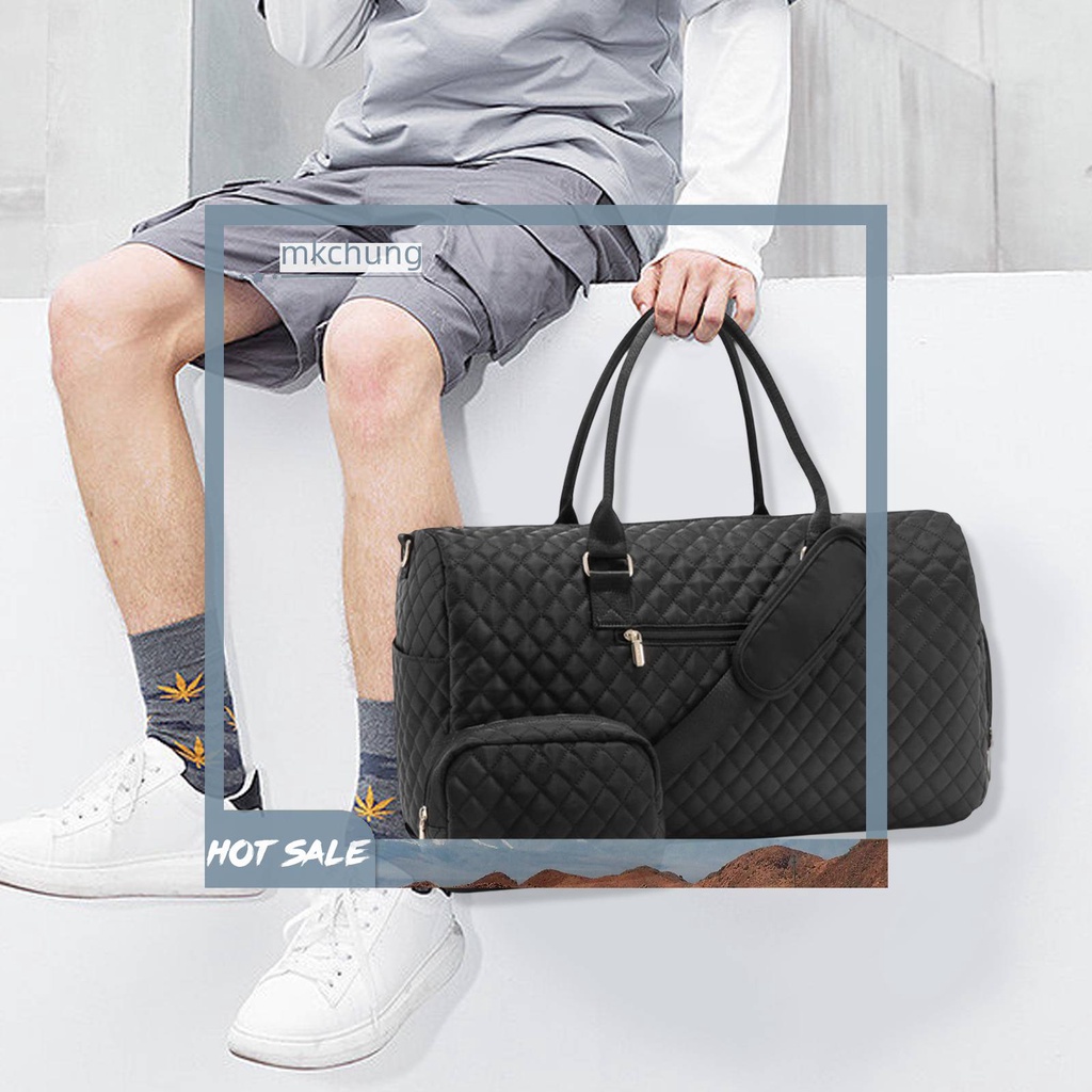 Túi Đựng Mỹ Phẩm Du Lịch / Tập Thể Thao Chia Ngăn Khô Và Ướt Tiện Dụng Cho Nữ