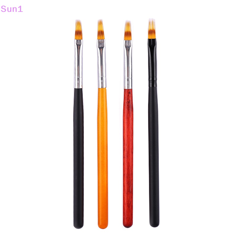 Sun1 &gt; Cọ Vẽ Móng Tay Nghệ Thuật Gel UV Tay Cầm Màu Gradient