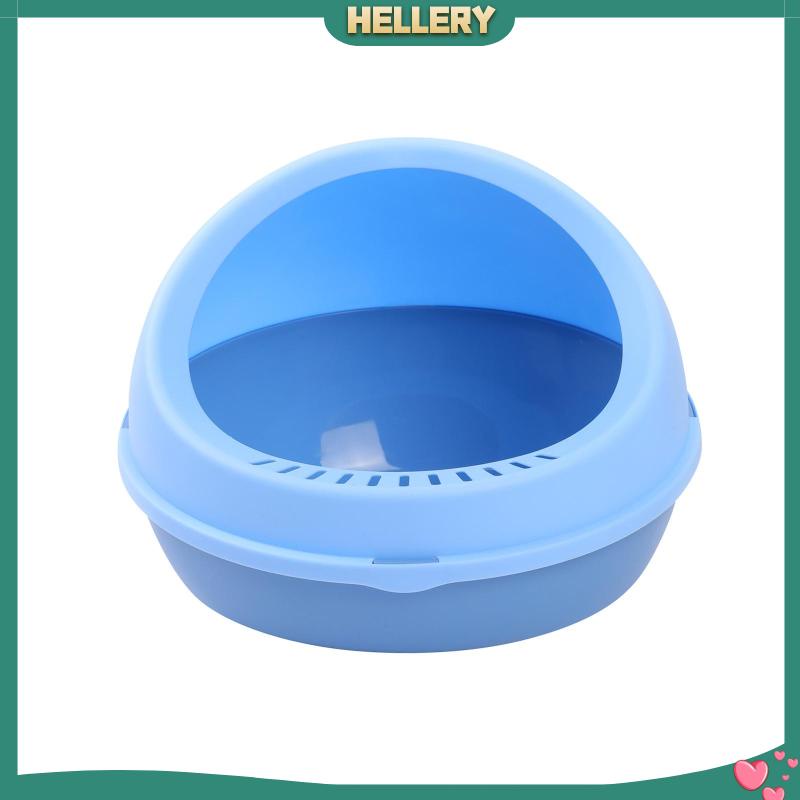 Khay Đựng Cát Vệ Sinh Chống Văng Có Khung Tháo Rời Được Cho Mèo Cưng