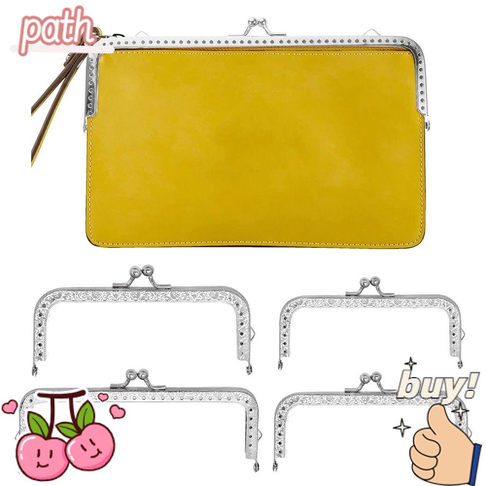 PATH Khung Khóa Túi Xách Họa Tiết Kiss Phong Cách Vintage DIY