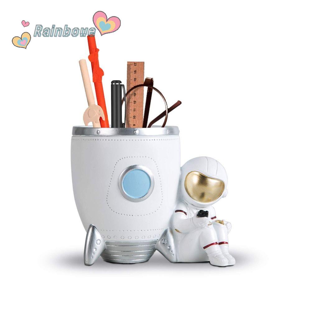 RAINBOW Giá Đỡ Bút Để Bàn Nghệ Thuật Bằng Nhựa Resin