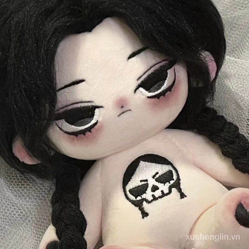 Búp Bê Mặc Quần Áo Vải Cotton 20cm Thiết Kế Dễ Thương Dùng Làm Quà Tặng Sinh Nhật Cho Cặp Đôi