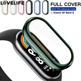 Ốp Bảo Vệ Màn Hình Đồng Hồ Trong Suốt Chống Trầy Xước Bằng TPU Cho Xiaomi Mi Band 8