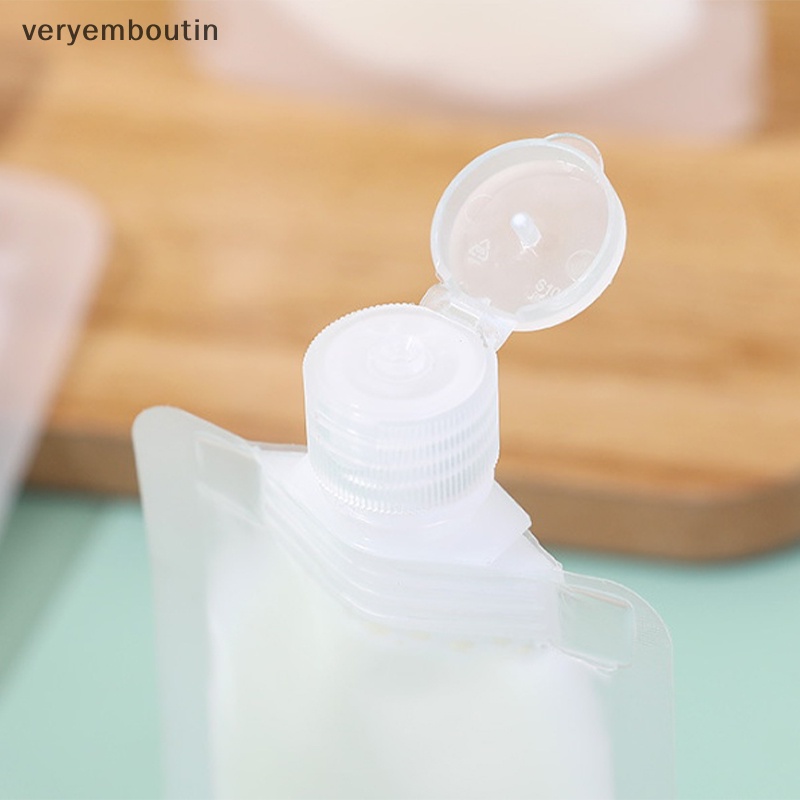 Túi Đựng Dầu Gội 30 / 50 / 100ml Chống Rò Rỉ Có Thể Tái Sử Dụng