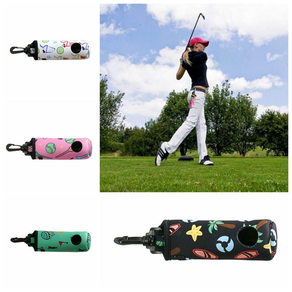 LANFY Túi Đeo Hông Đựng Bóng Golf Kèm 3 Quả Bóng Mini Tiện Dụng