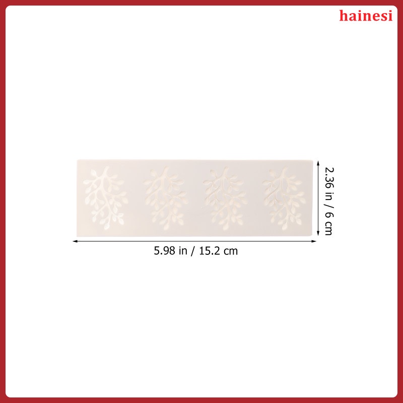 Bộ 5 Khuôn Làm Bánh Chất Liệu Silicone Hình Chiếc Lá