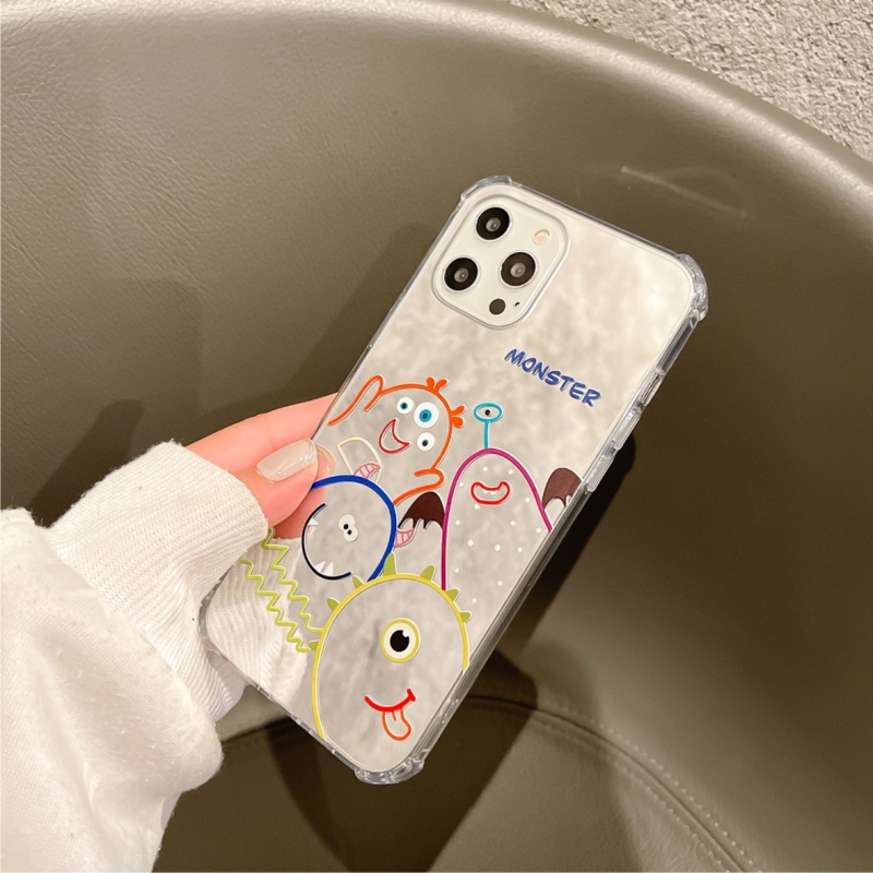 Ốp Lưng Gương Chống Sốc Monster - O055