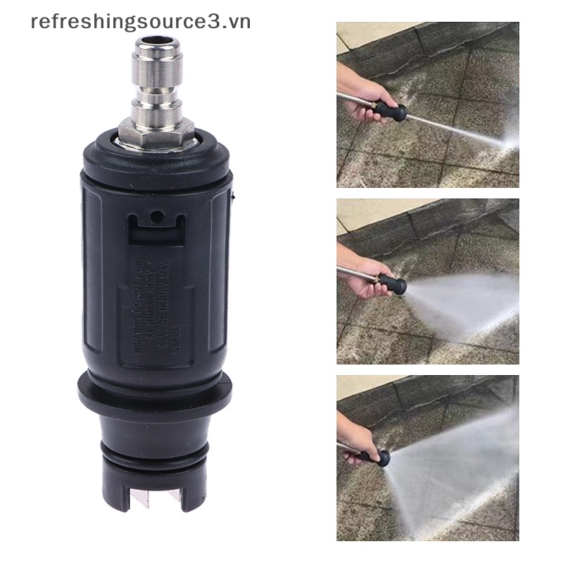 Vòi Phun Rửa Áp Suất Cao 1 / 4 &quot;Phích Cắm Nhanh 3.vn Có Thể Điều Chỉnh Góc