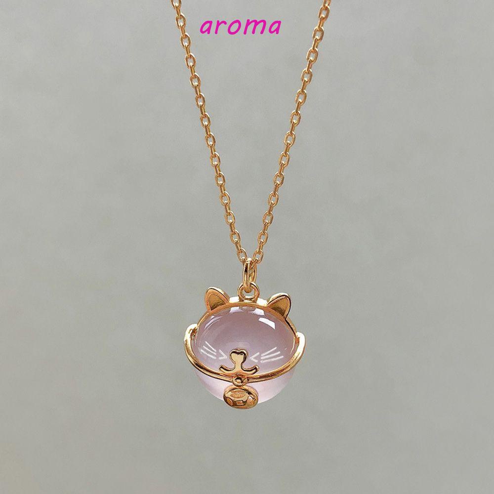 AROMA Vòng cổ Phong Cách Hàn Quốc Dễ Thương Thanh Lịch Dành Cho Nữ