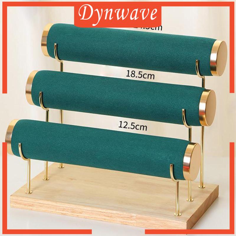 Giá Đỡ Trưng Bày Vòng Tay / Kẹp Tóc Bằng Vải Nhung Tinh