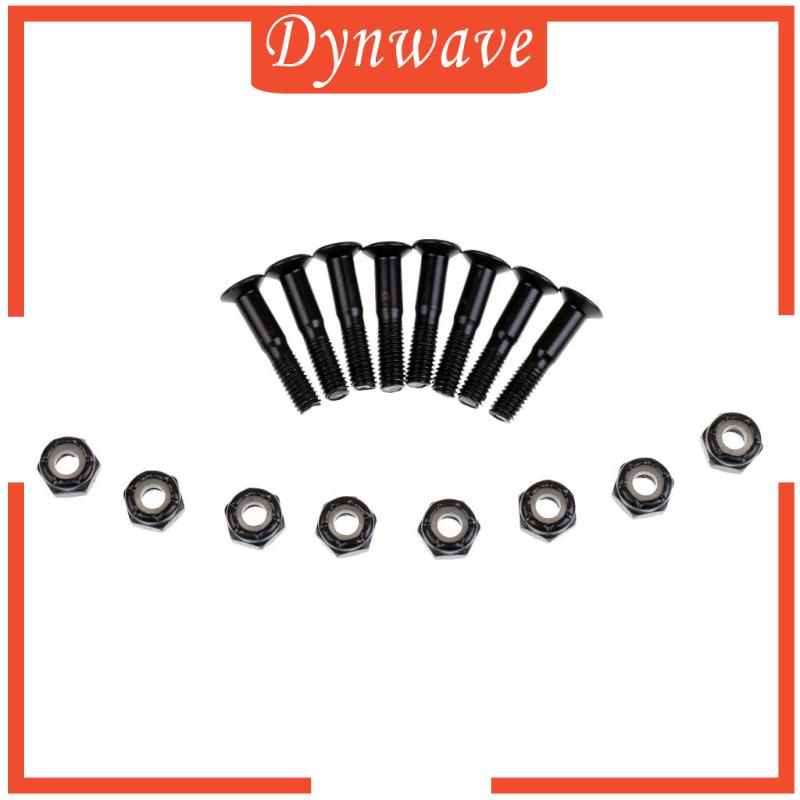 Bộ 8 Ốc Vít Dài Màu Đen - 25mm / 1 Cho Ván Trượt