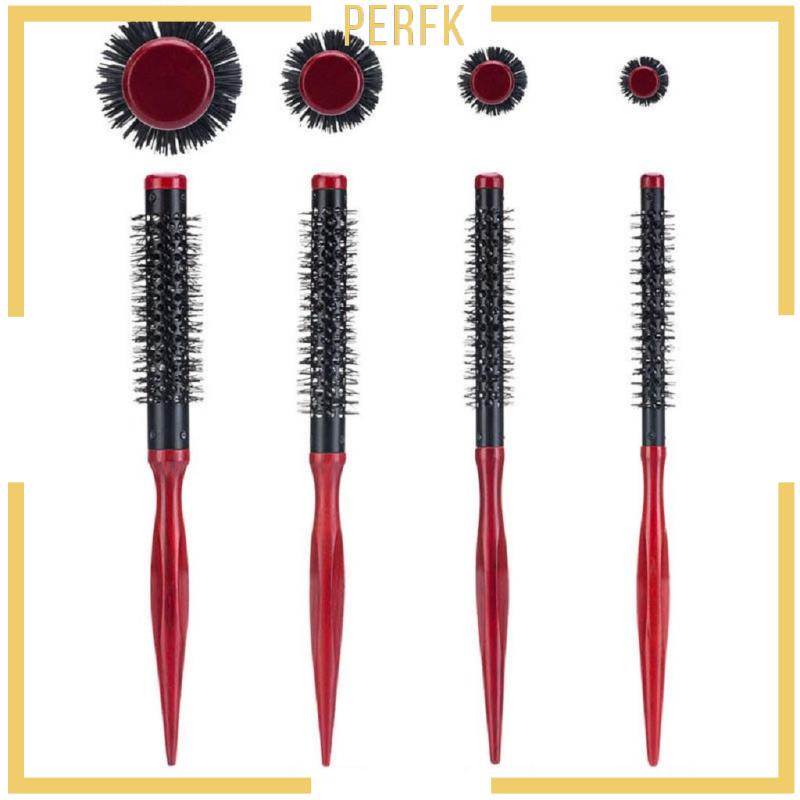 Bàn Chải Tròn Chống Trượt Chuyên Dụng Cho Salon Làm Tóc