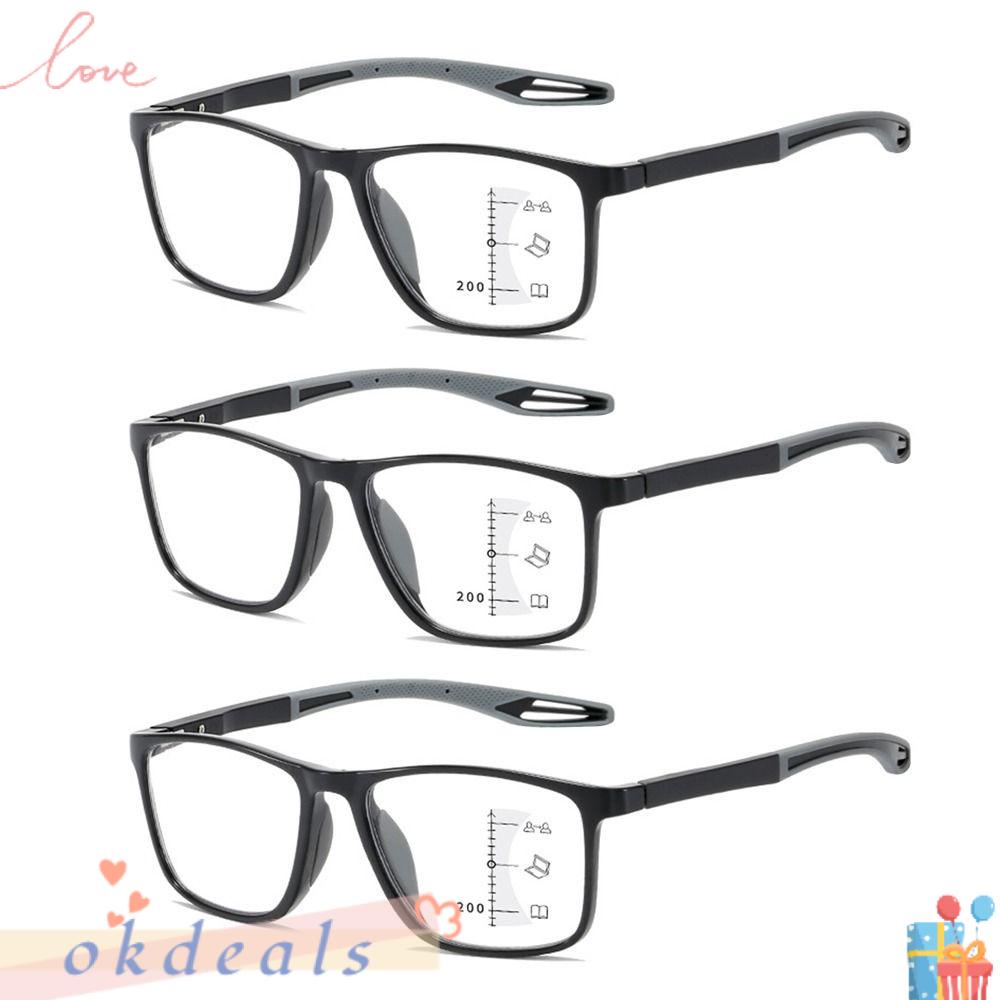 OKDEALS Kính Đọc Sách Bảo Vệ Mắt Thiết Kế Đơn Giản Cho Nam Và Nữ