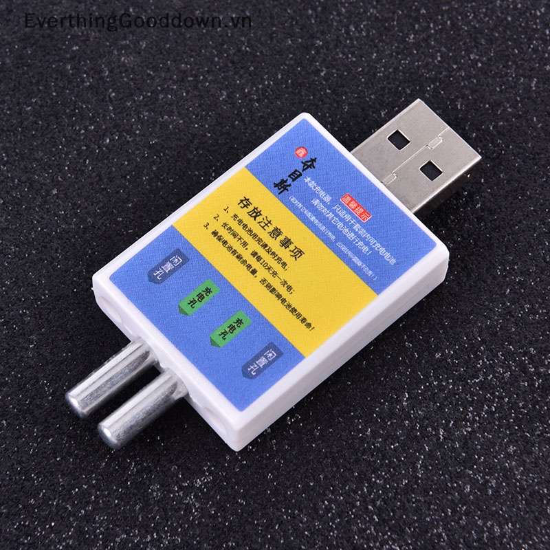 Everthinggooddown 4 Lỗ Sạc USB Với 2 Cổng Sạc CR425 Phao Nổi Dạ Quang vn
