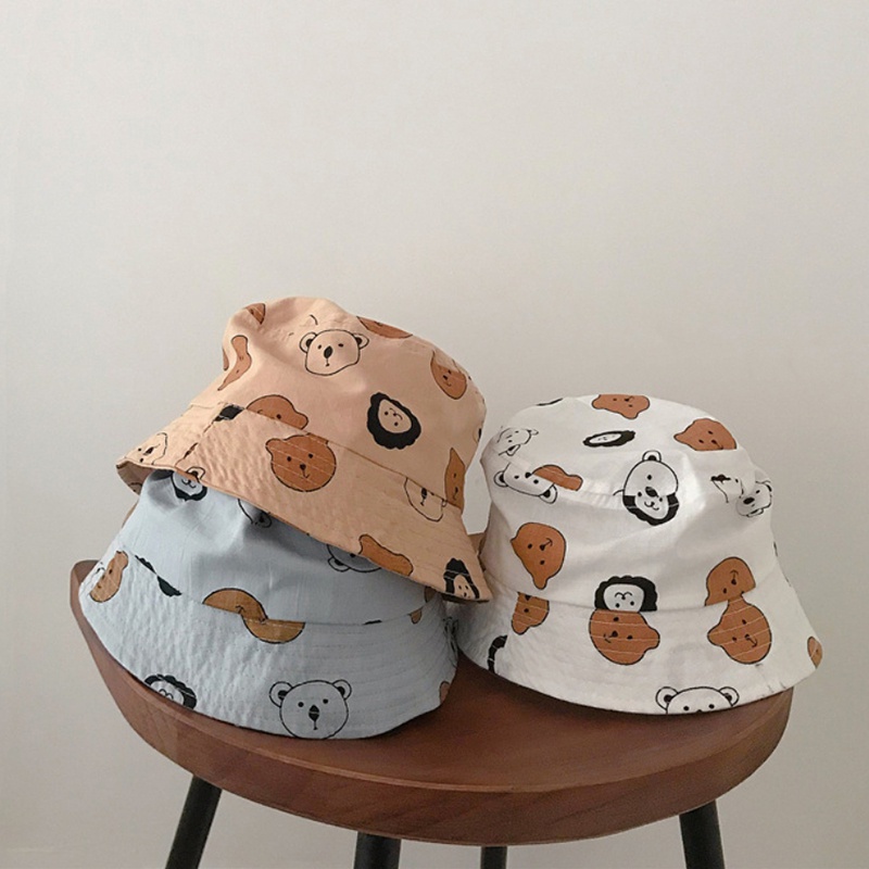 Nón Tai Bèo Bằng Cotton Trơn Mỏng Chống Nắng Phong Cách Hàn Quốc Đơn Giản Dành Cho Trẻ Em Đi Du Lịch Mùa Xuân Hè