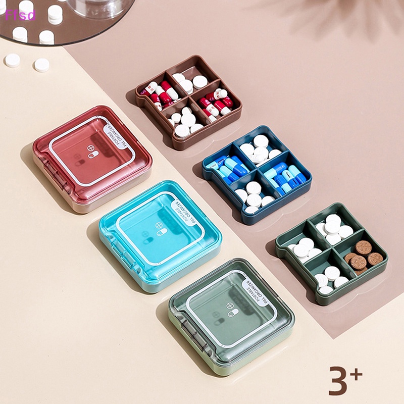 Hộp Đựng Thuốc Mini Bằng Nhựa Tiện Dụng Mang Theo Du Lịch Một Tuần