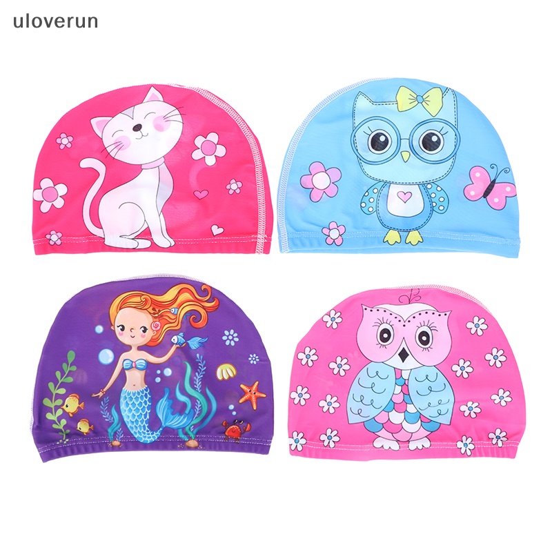 Mũ Bơi Họa Tiết Hoạt Hình Dành Cho Bé 2-5 Tuổi