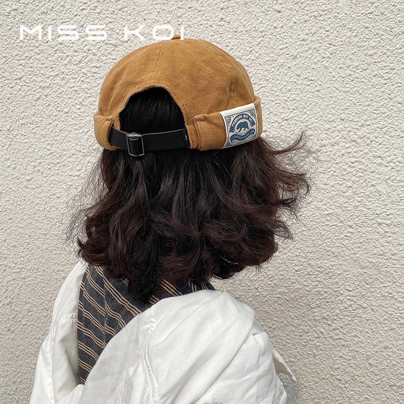 Misskoi  Mũ Beret Dễ Phối Đồ Phong Cách Retro Nhật Bản