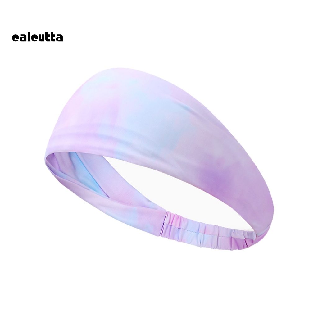 Băng Đô Thể Thao Bằng Lụa Mềm Co Giãn Thoáng Khí Thấm Hút Mồ Hôi Cho Nữ