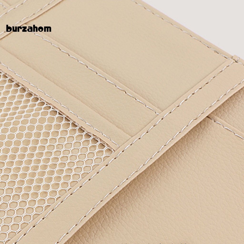 Ví Giả Da Đựng Thẻ Gắn Tấm Che Nắng Xe Hơi Đa Năng Tiết Kiệm Không Gian