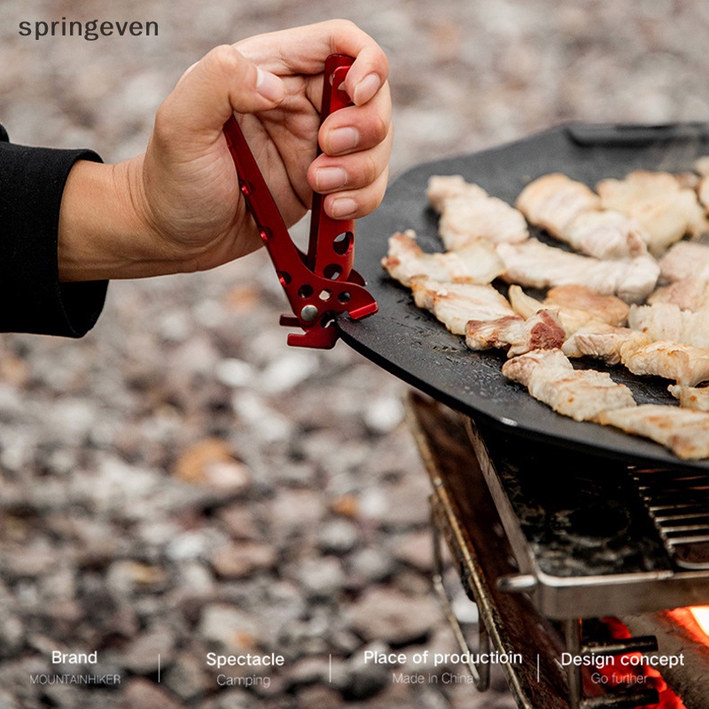 Giá Đỡ Kẹp Nhấc Nồi Bằng Nhôm Chống Nóng Tiện Dụng Cho Cắm Trại