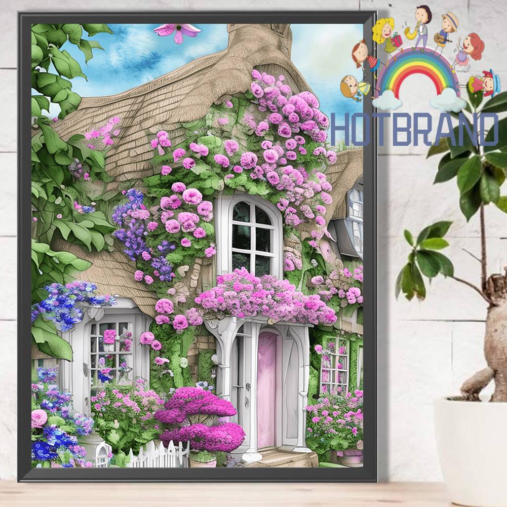 Tranh Đính Đá Kim Cương Toàn Bộ 5D DIY Hình Chữ Cái Tiếng Anh