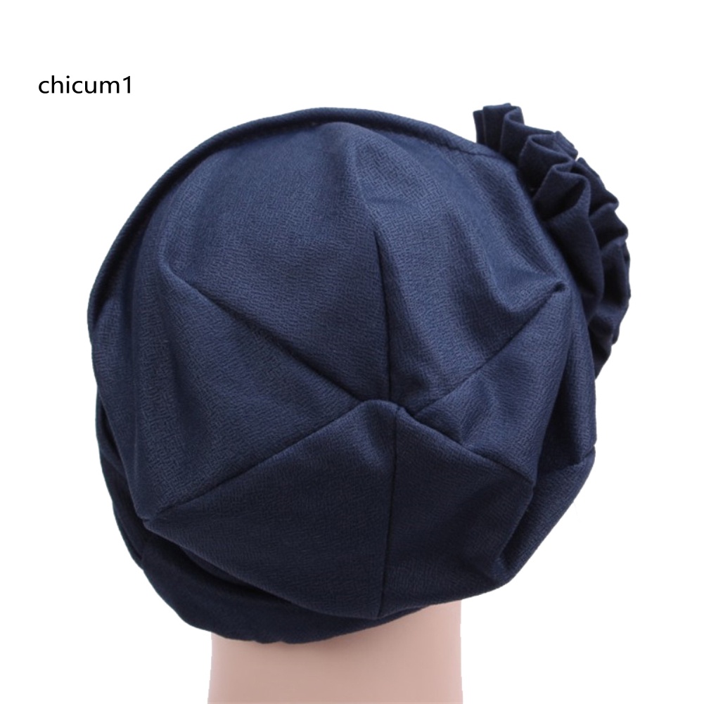 Mũ Beanie Co Giãn Thoáng Khí Màu Sắc Thời Trang Cho Nữ
