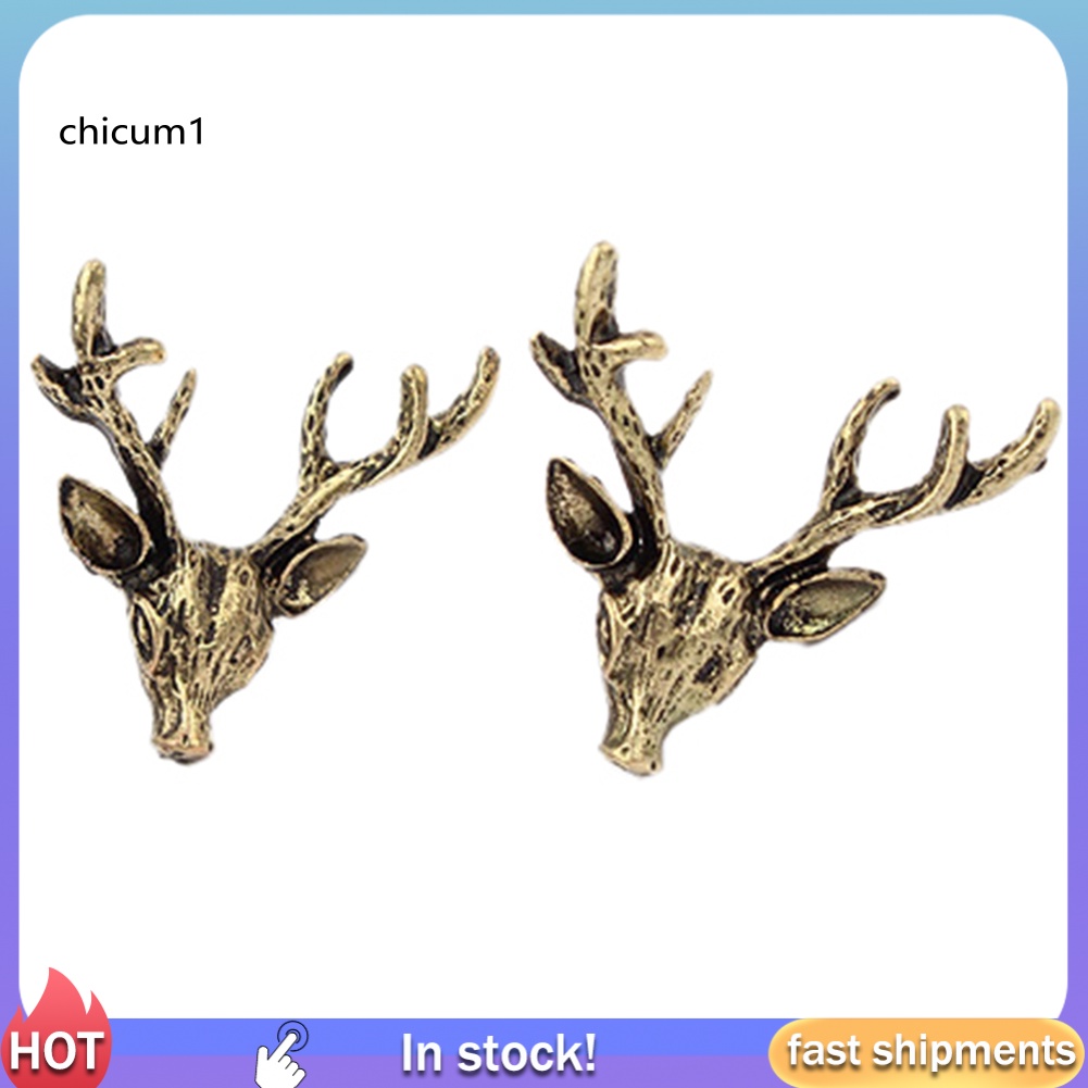 Bông Tai Hình Nai Phong Cách Hip Hop Thời Trang Cho Nữ