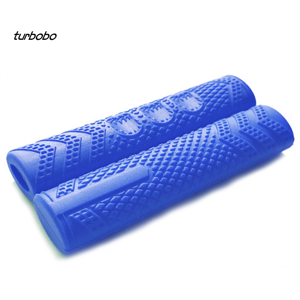 Set 2 Vỏ Bọc Bảo Vệ Tay Lái Xe Đạp Leo Núi Bằng Silicon Tiện Dụng