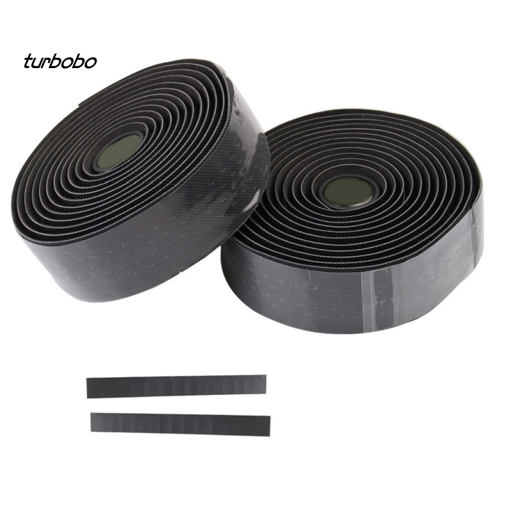 Set 2 Dây Đai Giả Da Gắn Tay Lái Xe Đạp Chống Trượt Tiện Lợi