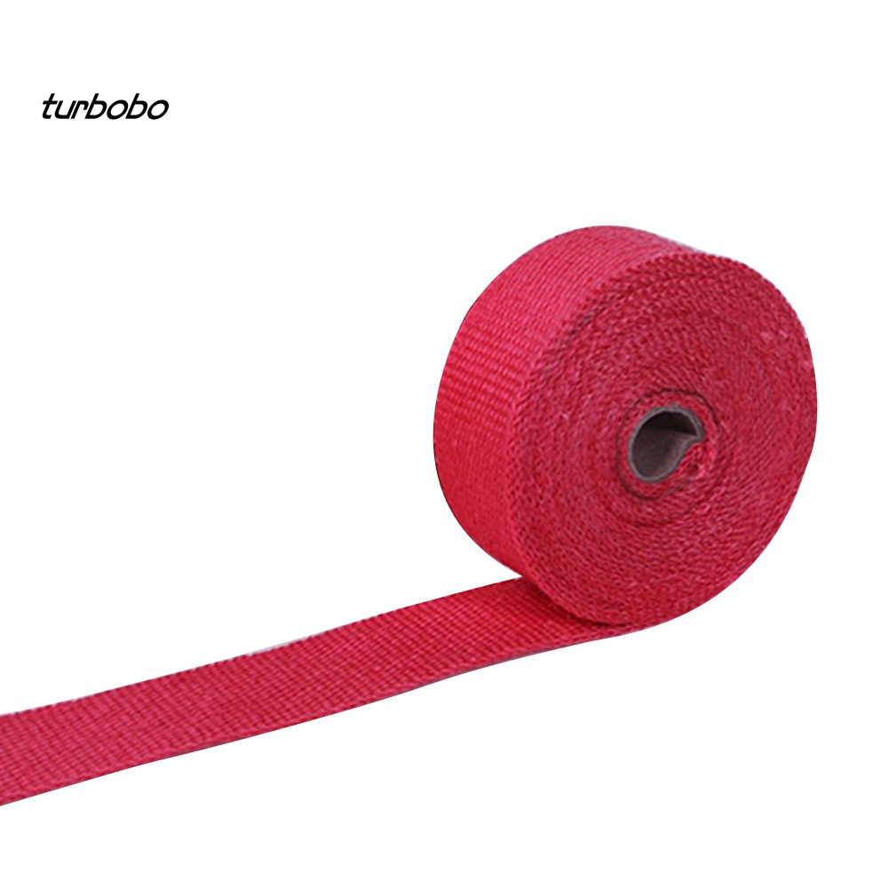 Cuộn Dây Cách Nhiệt Bọc Ống Pô Xe Hơi Kèm 4 Dây Thép