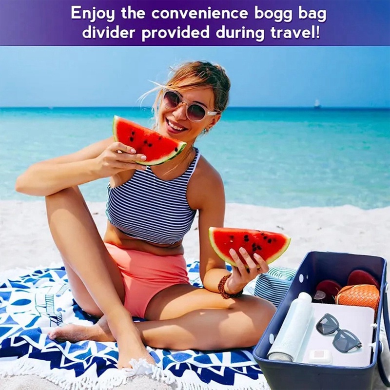 Khay Chia Ngăn Đựng Thức Ăn Nhẹ Kèm 5 Kẹp Tiện Dụng