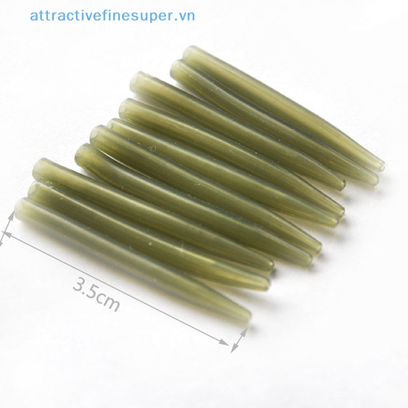 Set 40 Phụ Kiện Câu Cá Bằng Cao Su Chống Rối Thay Đổi Nhanh Tiện Lợi