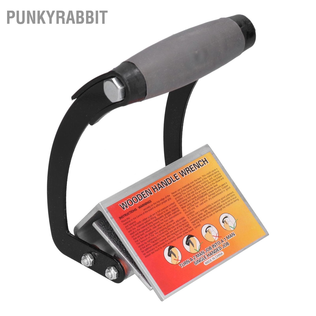 PunkyRabbit Plywood Carrier Công cụ mang kim loại bền hạng nặng di động cho các tấm ván Tấm