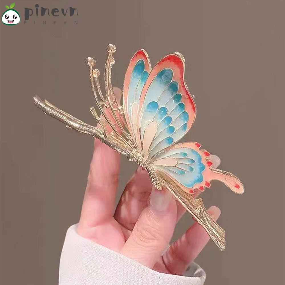 PINEVN Kẹp Tóc Kim Loại Thiết Kế Thanh Lịch