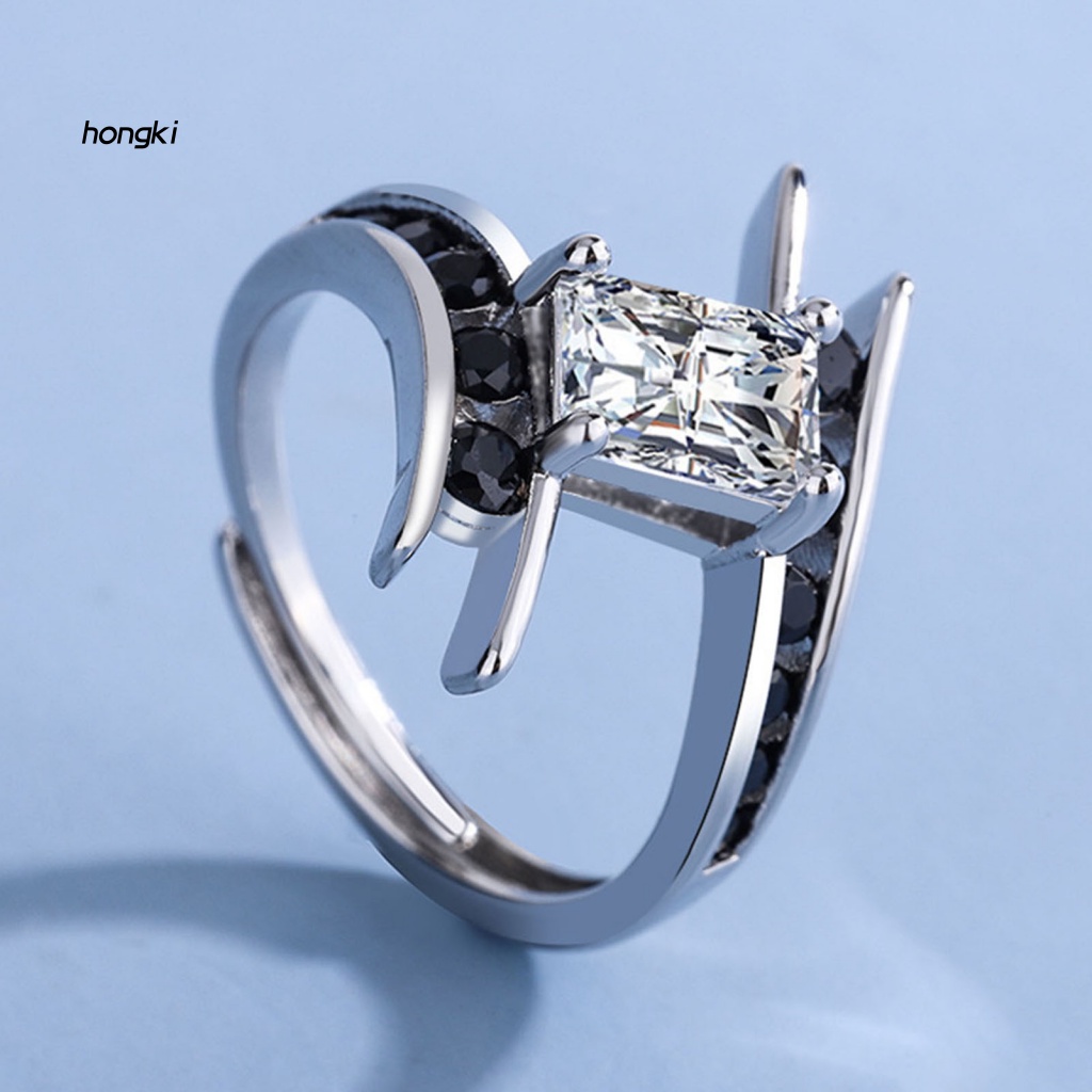 Nhẫn ĐíNh Đá MàU Đen ThờI Trang Cho Nữ