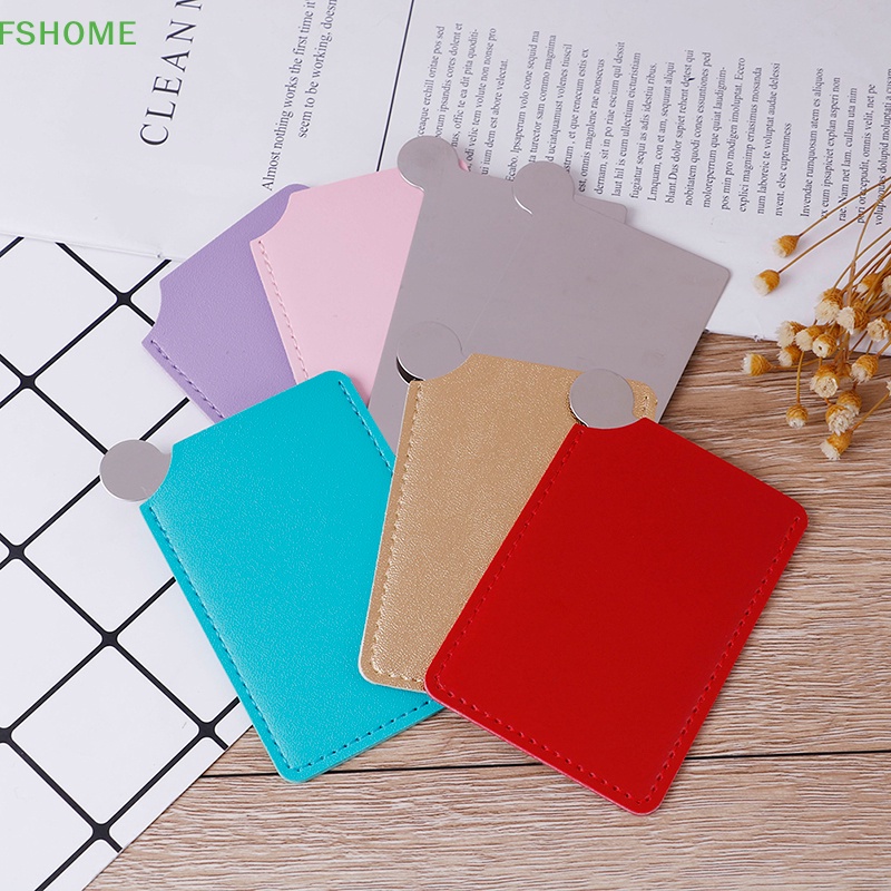 Fshome Gương Trang Điểm Dạng Thẻ Chất Liệu Thép Không Gỉ Tiện Dụng