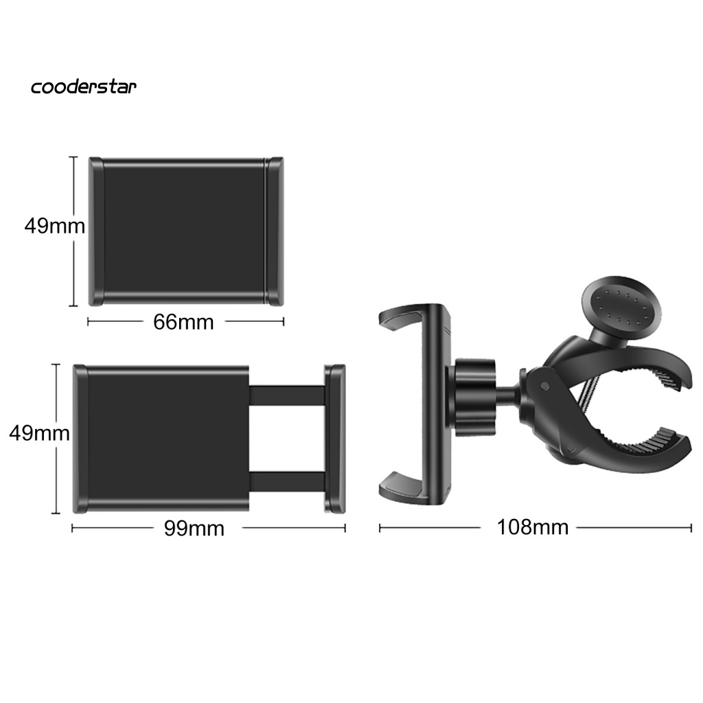 Giá Đỡ Điện Thoại Gắn Tay Lái Xe Đạp Chống Rung Lắc Tiện Dụng