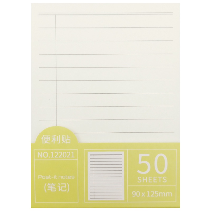 Giấy Note 12.5 x 9 cm - Sen Mu 122021