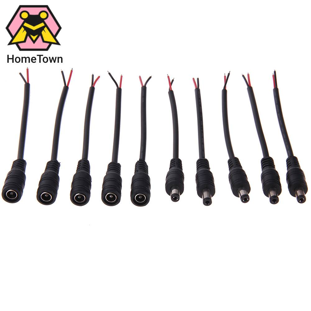 Set 5 Đầu Nối DC Cao Su 5.5 * 2.1mm
