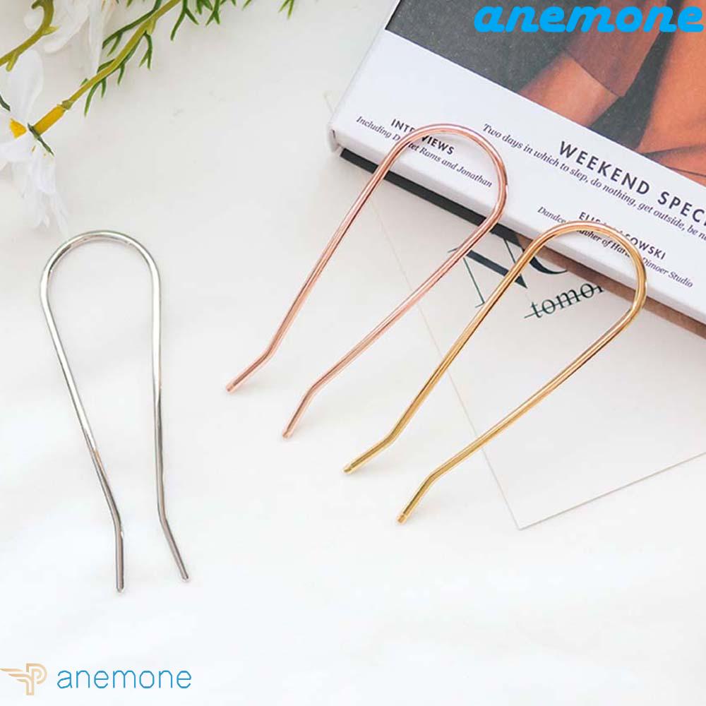 ANEMONE Kẹp Tóc Nhỏ Đính Ngọc Trai Bằng Hợp Kim Thời Trang Cho Nữ