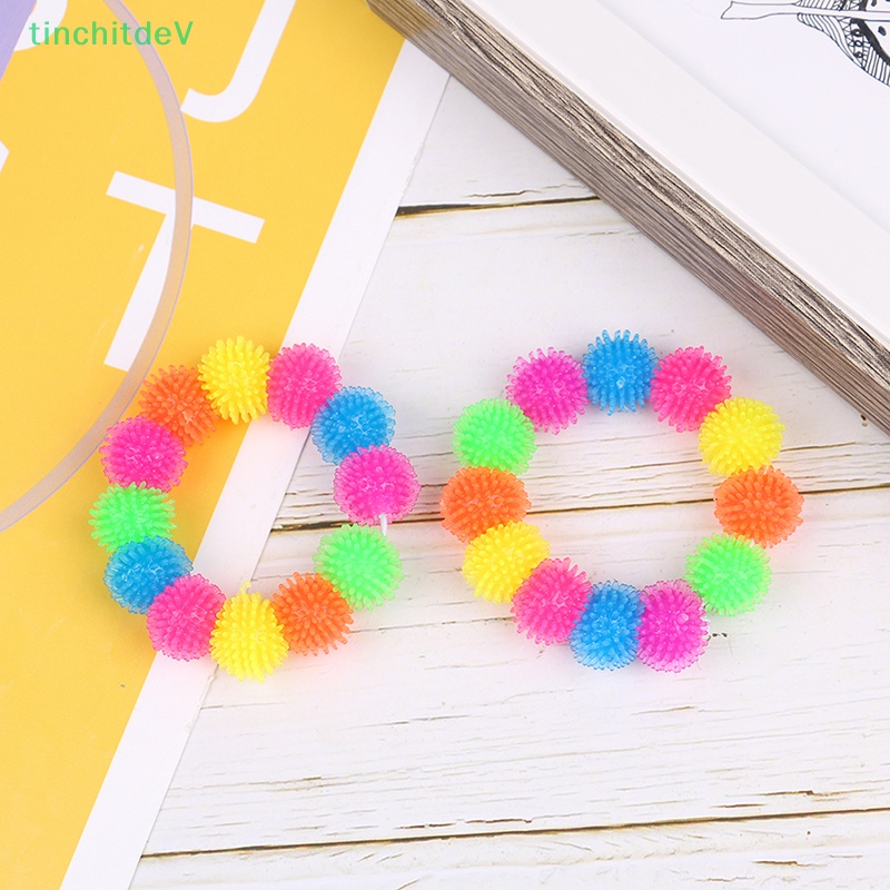 [TinchitdeV] Set 12 Đồ Chơi Vòng Đeo Tay Bóng Spiky Hedge Giảm Căng Thẳng Mới Lạ [Mới]