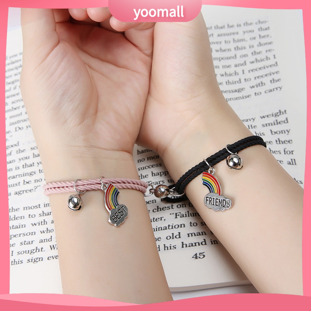 [YM] Set 2 Vòng Tay Dây Bện Thủ Công Hình Khủng Long Đàn Hồi Trang Trí Có Thể Điều Chỉnh Trang Sức ic