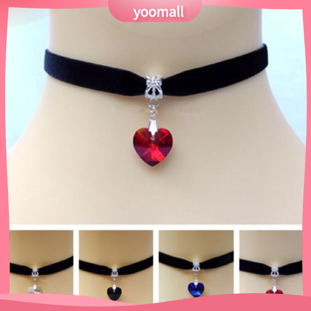 Vòng Cổ Choker Giả Da Phong Cách Gothic Thời Trang Cho Nữ