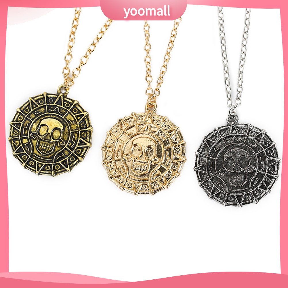 Vòng cổ Mặt Đầu Lâu Cướp Biển Caribbean Sáng Tạo