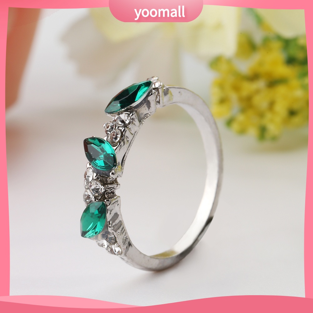 Nhẫn Đính Đá Thời Trang Phong Cách Vintage Dành Cho Nữ